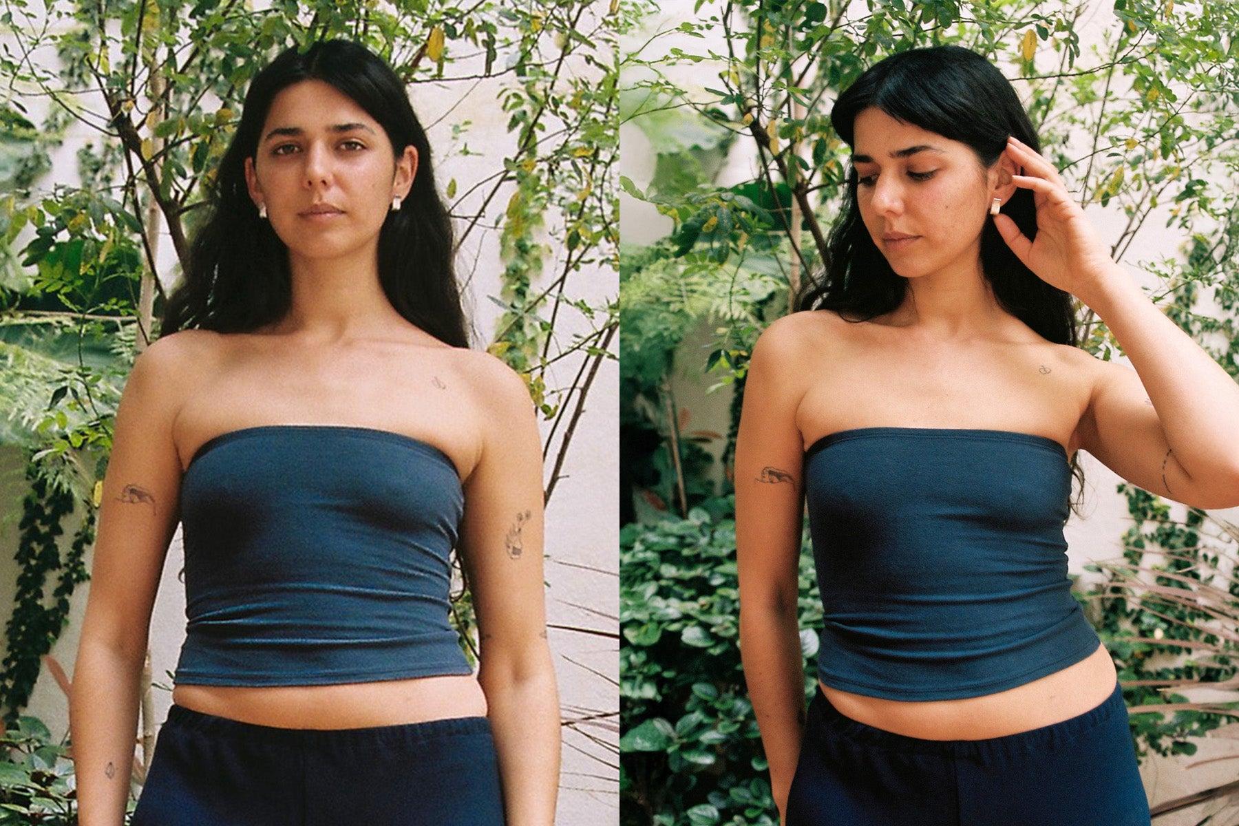 Tube Convertible Top - Blueberry