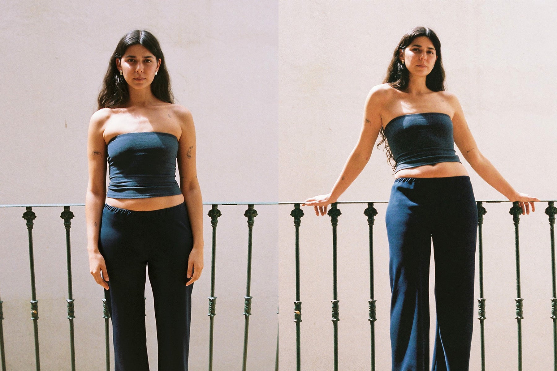 Tube Convertible Top - Blueberry