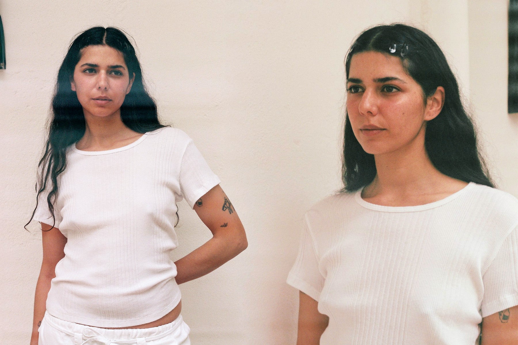 Variated Rib S/S Tee - White