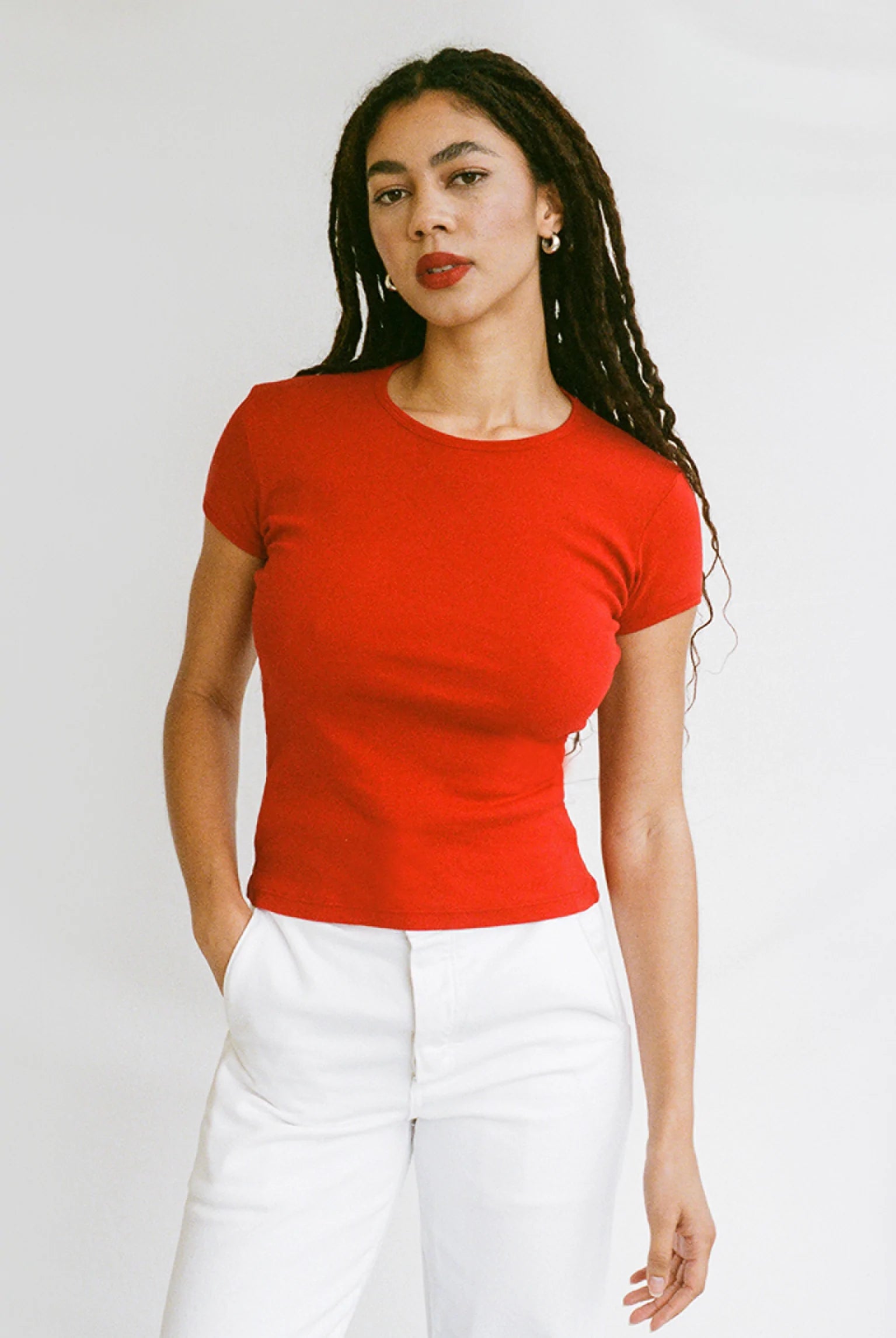 Bellevue Tee - Tomate (2nd Quality)
