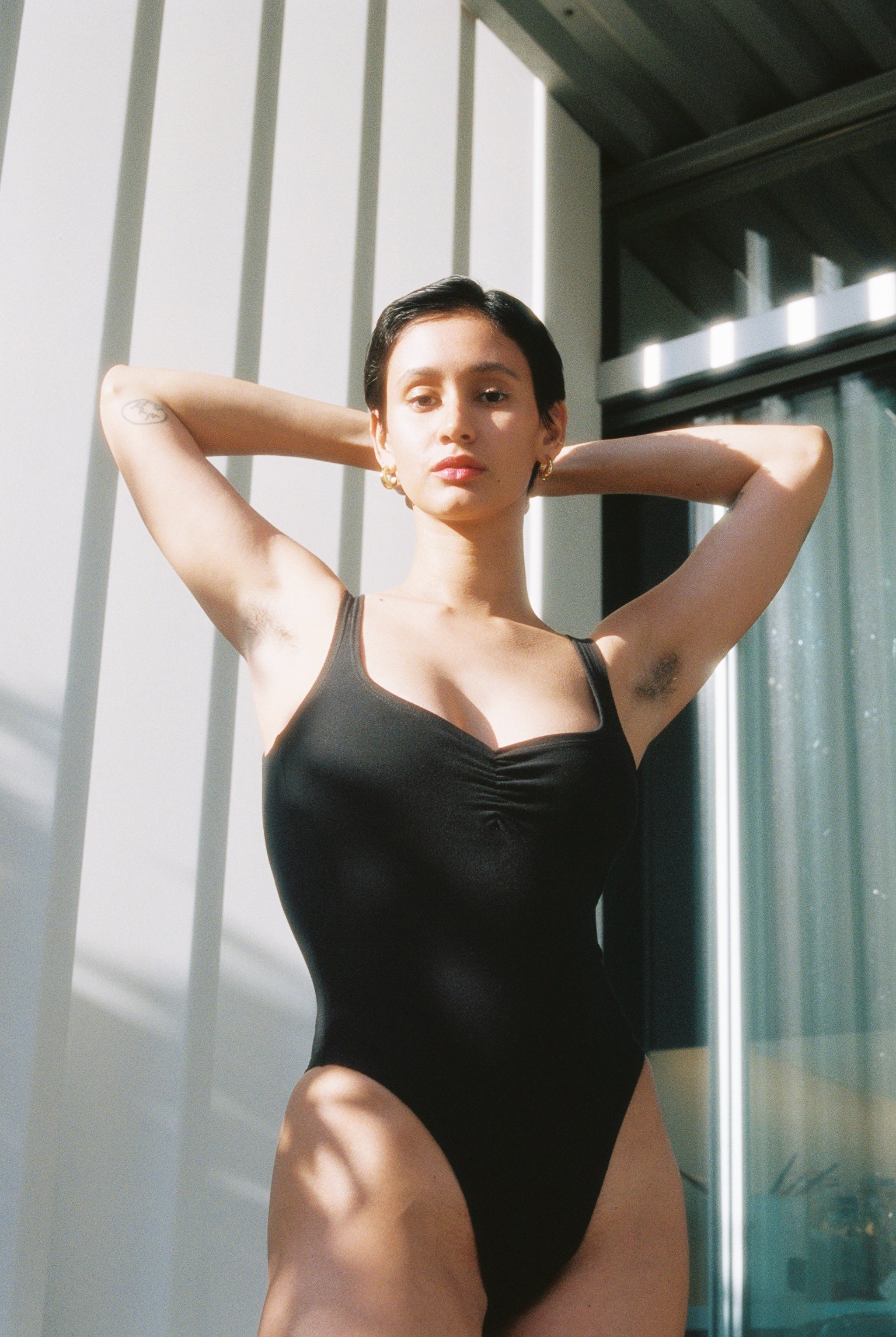 Corazon Bodysuit - Black