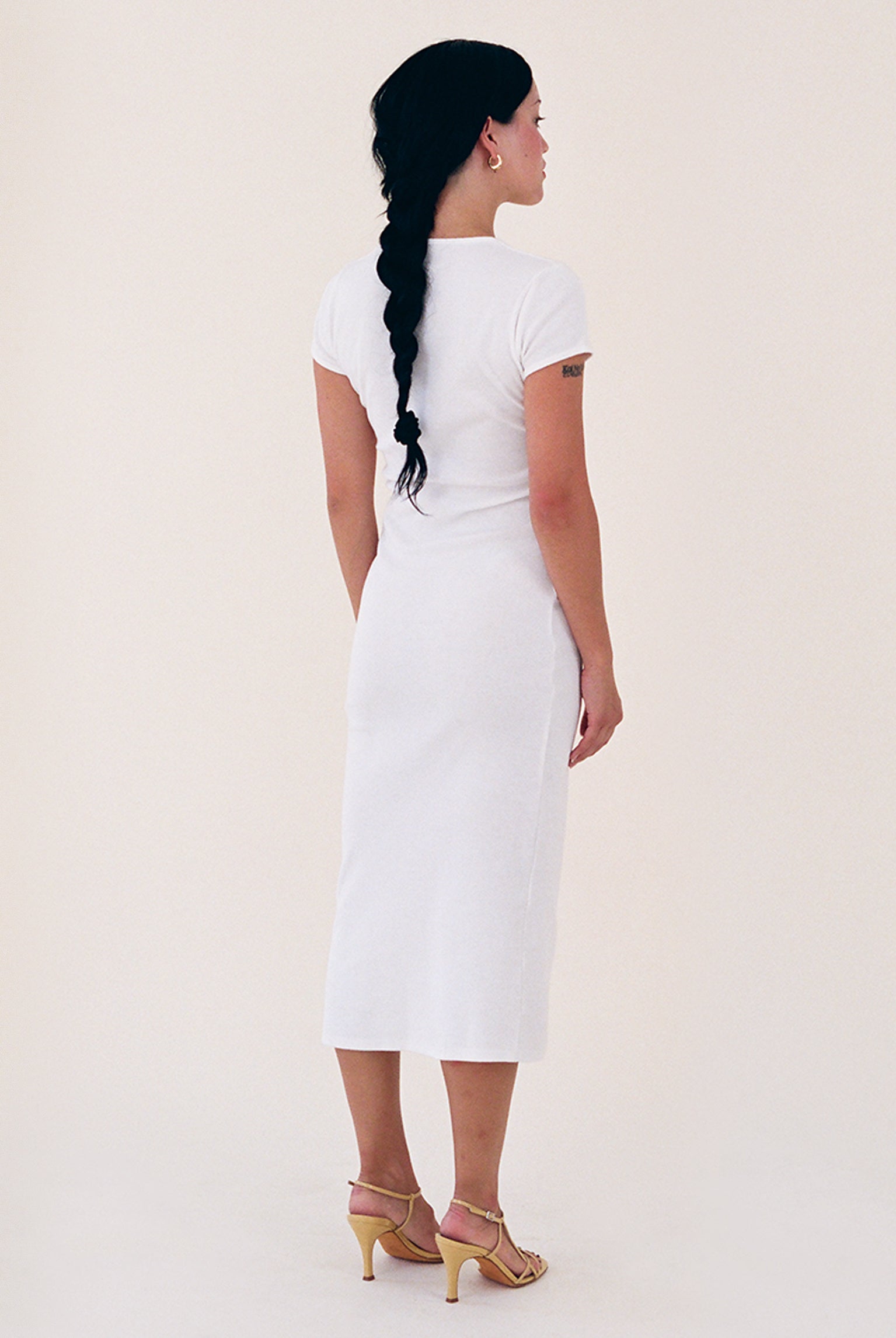 Bellevue Midi Dress - White