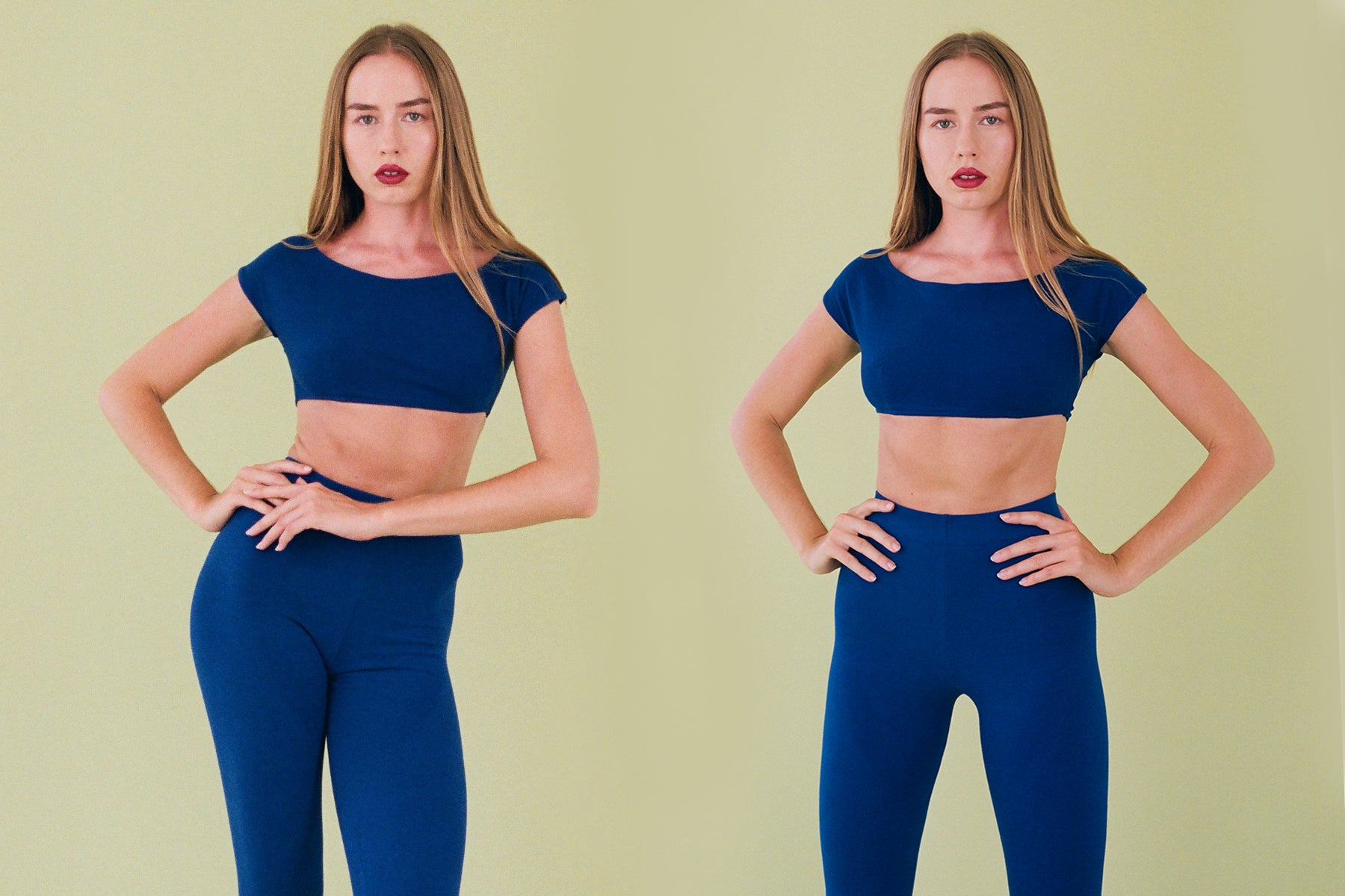Salinas Crop Top - Lapis