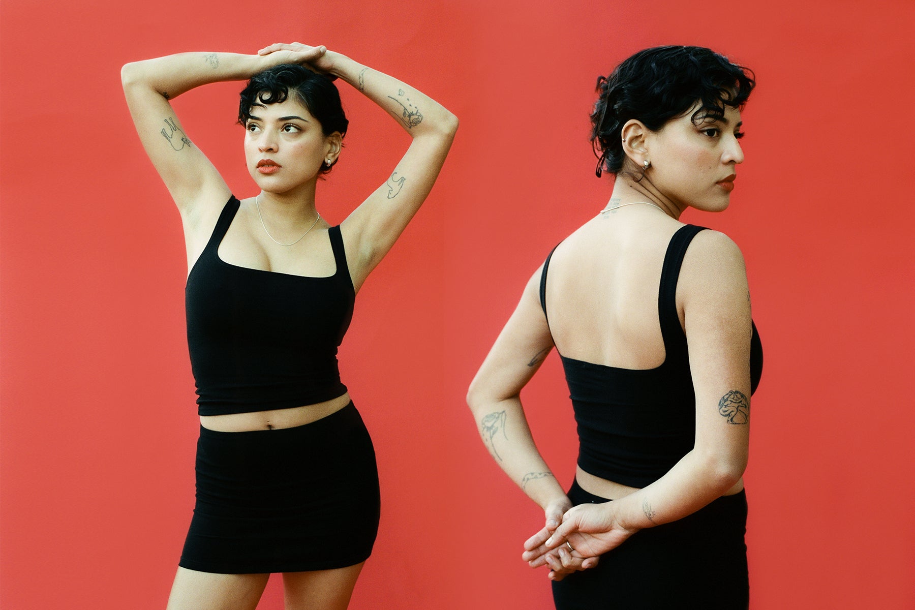 Matisse Scooped Tank - Black