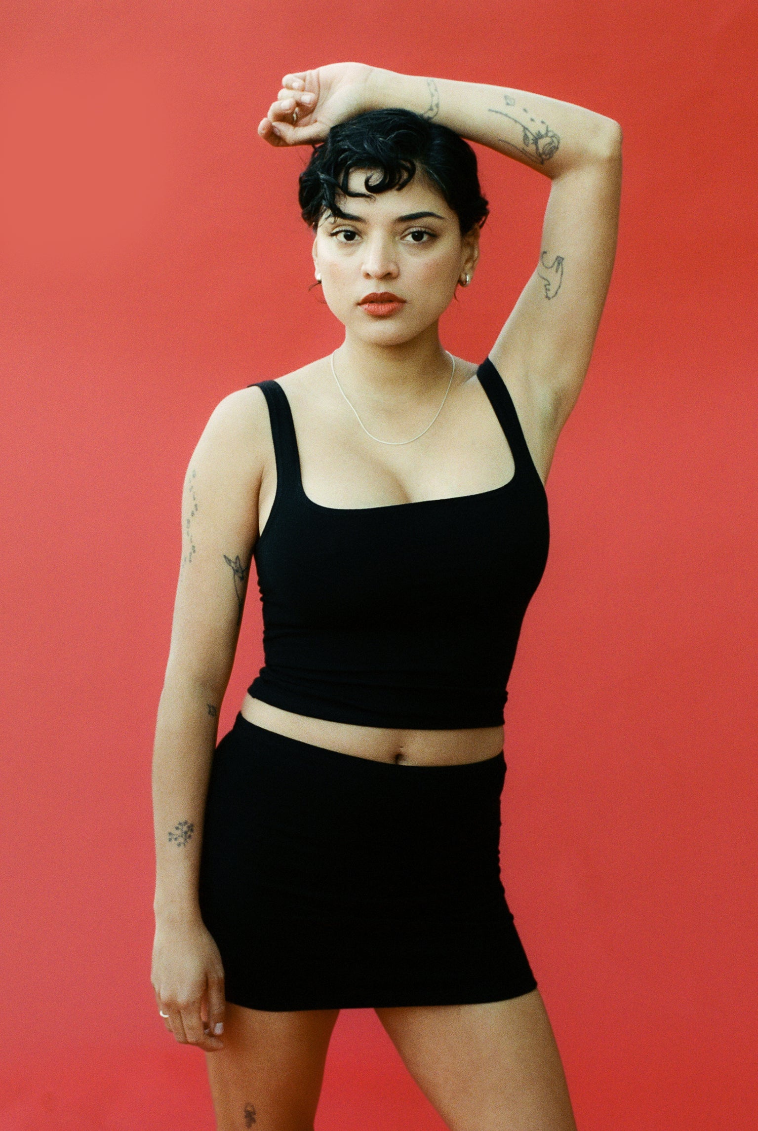 Matisse Scooped Tank - Black