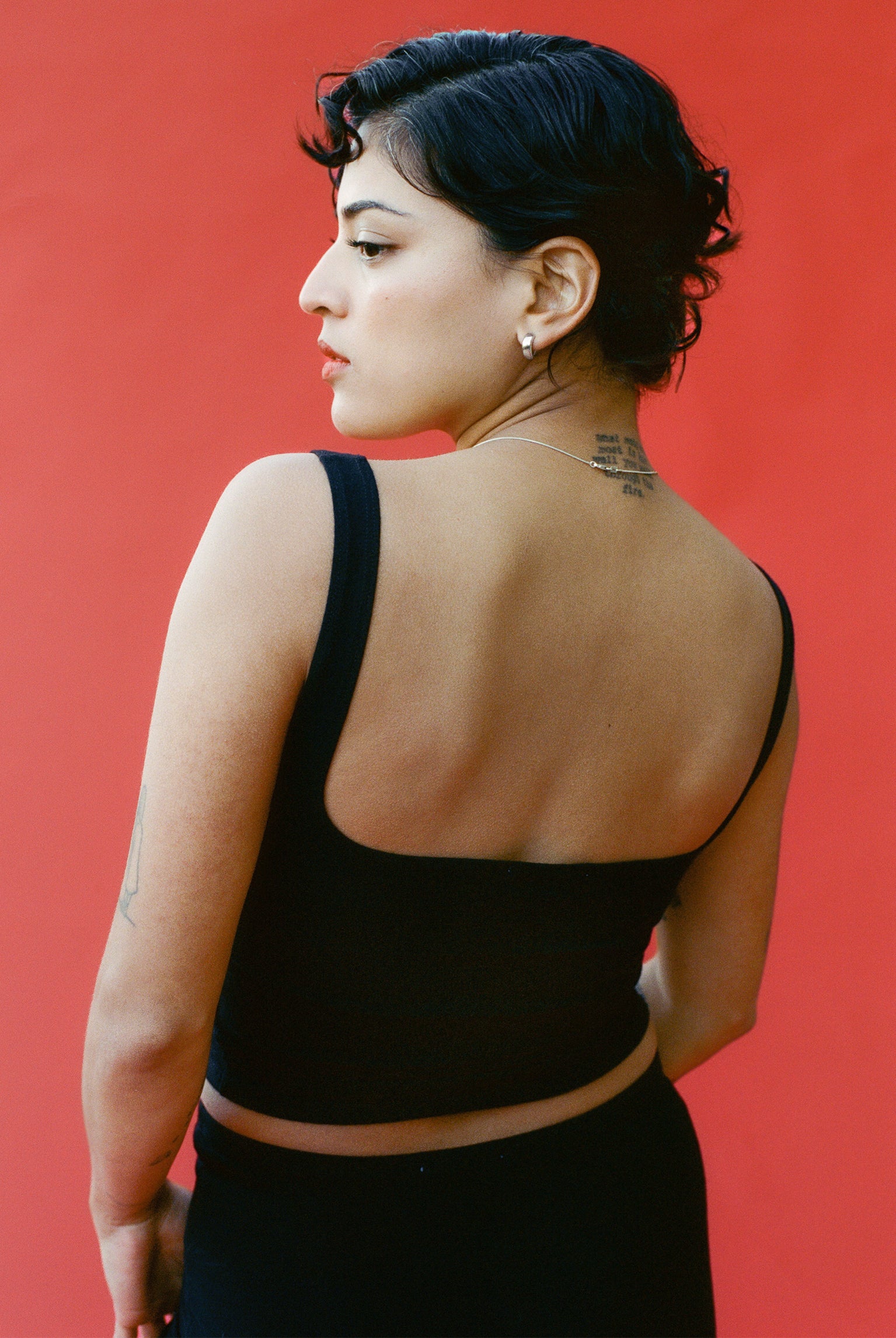 Matisse Scooped Tank - Black