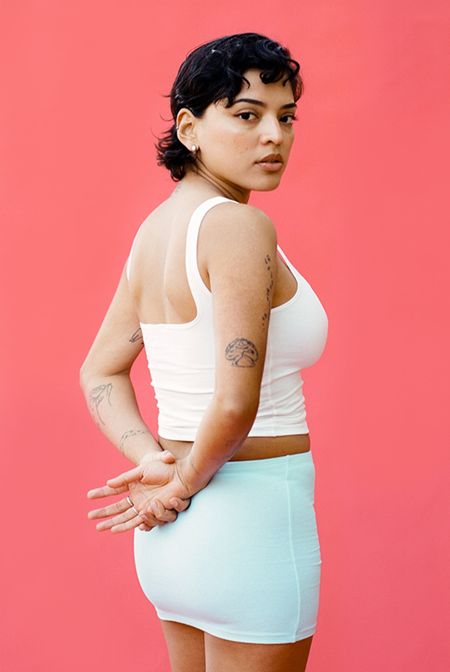 Matisse Scooped Tank - White