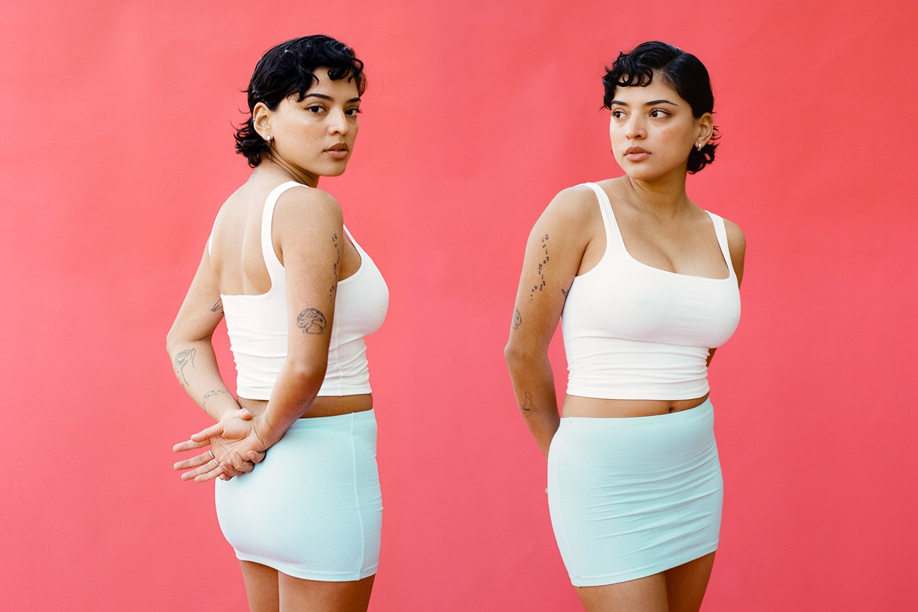 Matisse Scooped Tank - White