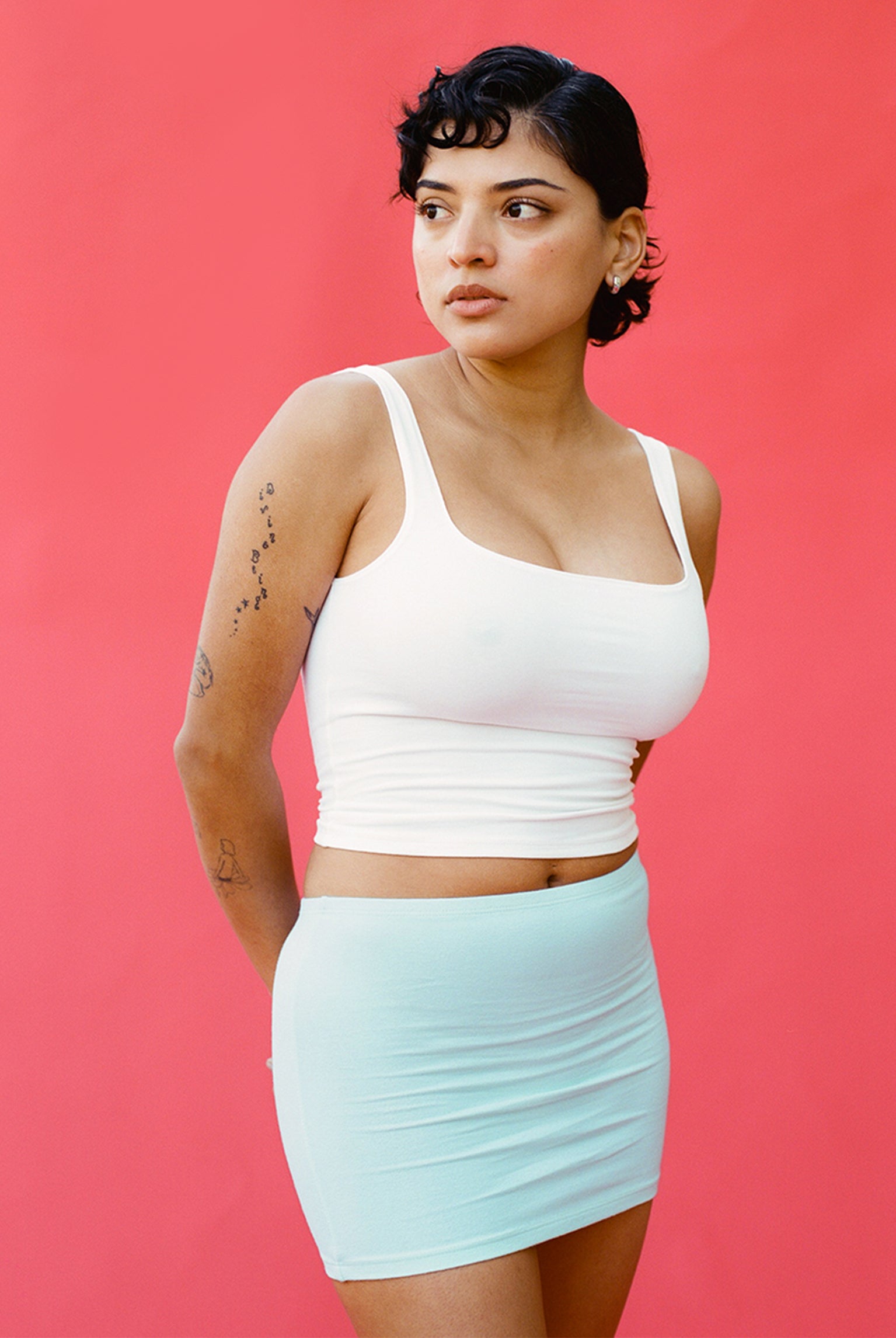 Matisse Scooped Tank - White