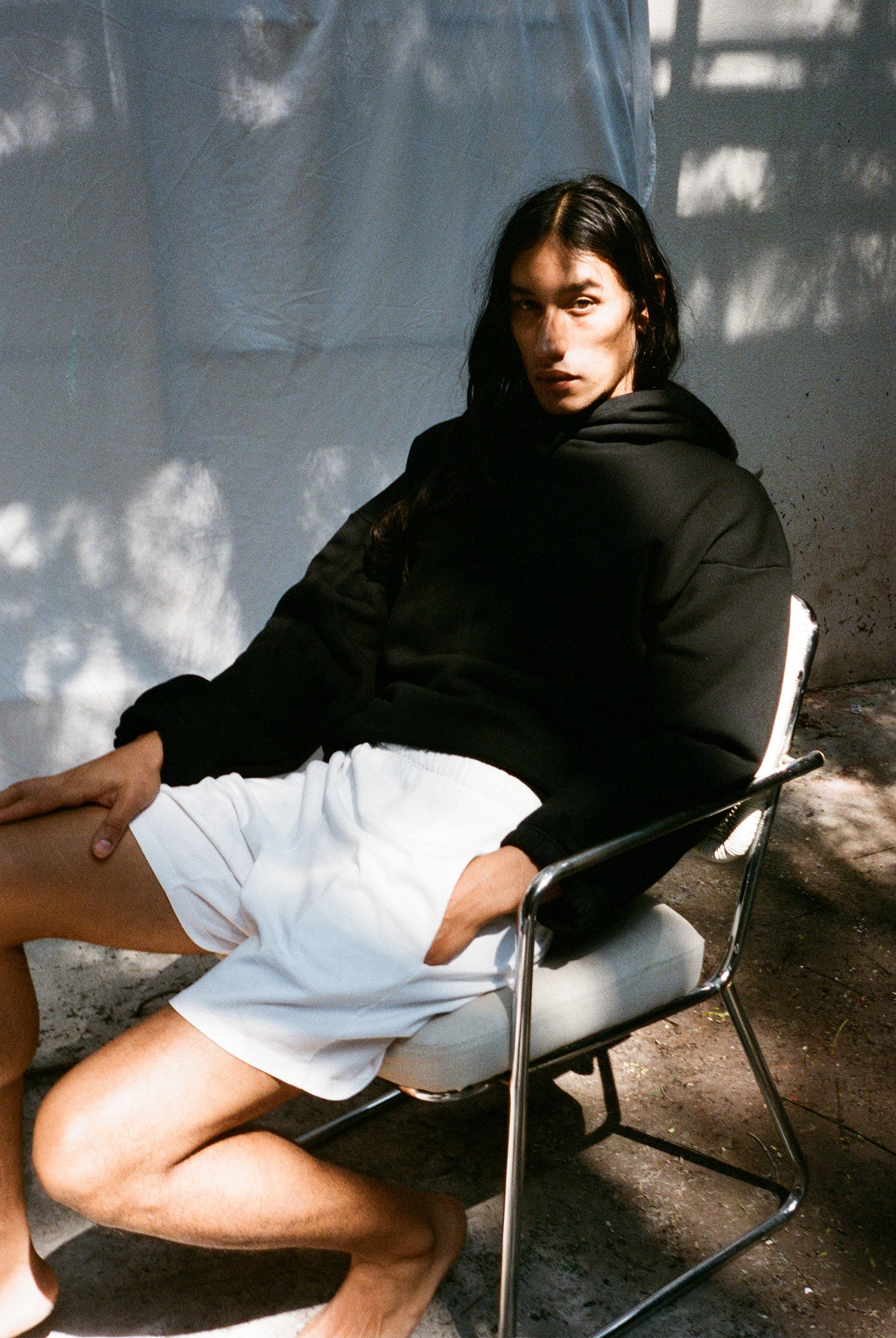 Sami Fleece Hoodie - Black