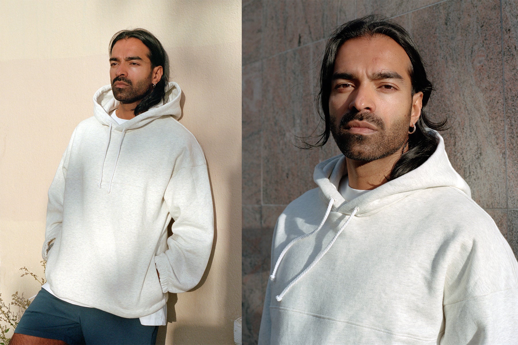 Sami Fleece Hoodie - Ash Grey