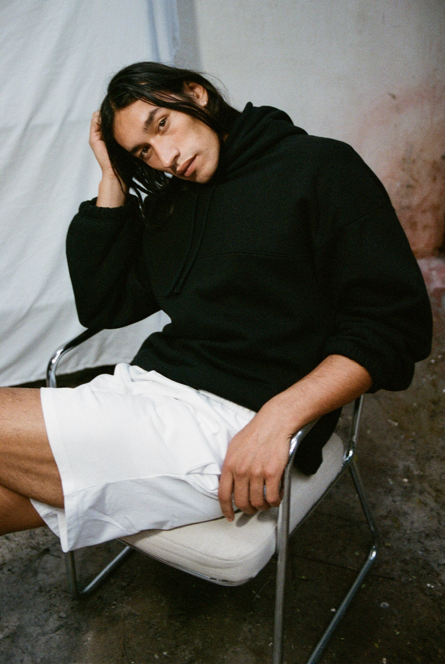 Sami Fleece Hoodie - Black