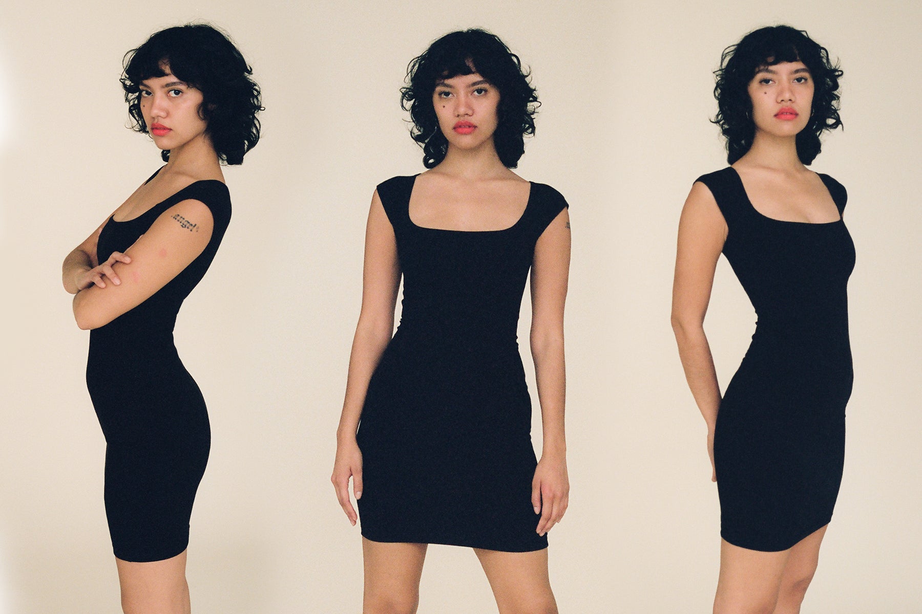 El Tigre Mini Dress - Black (2nd Quality)