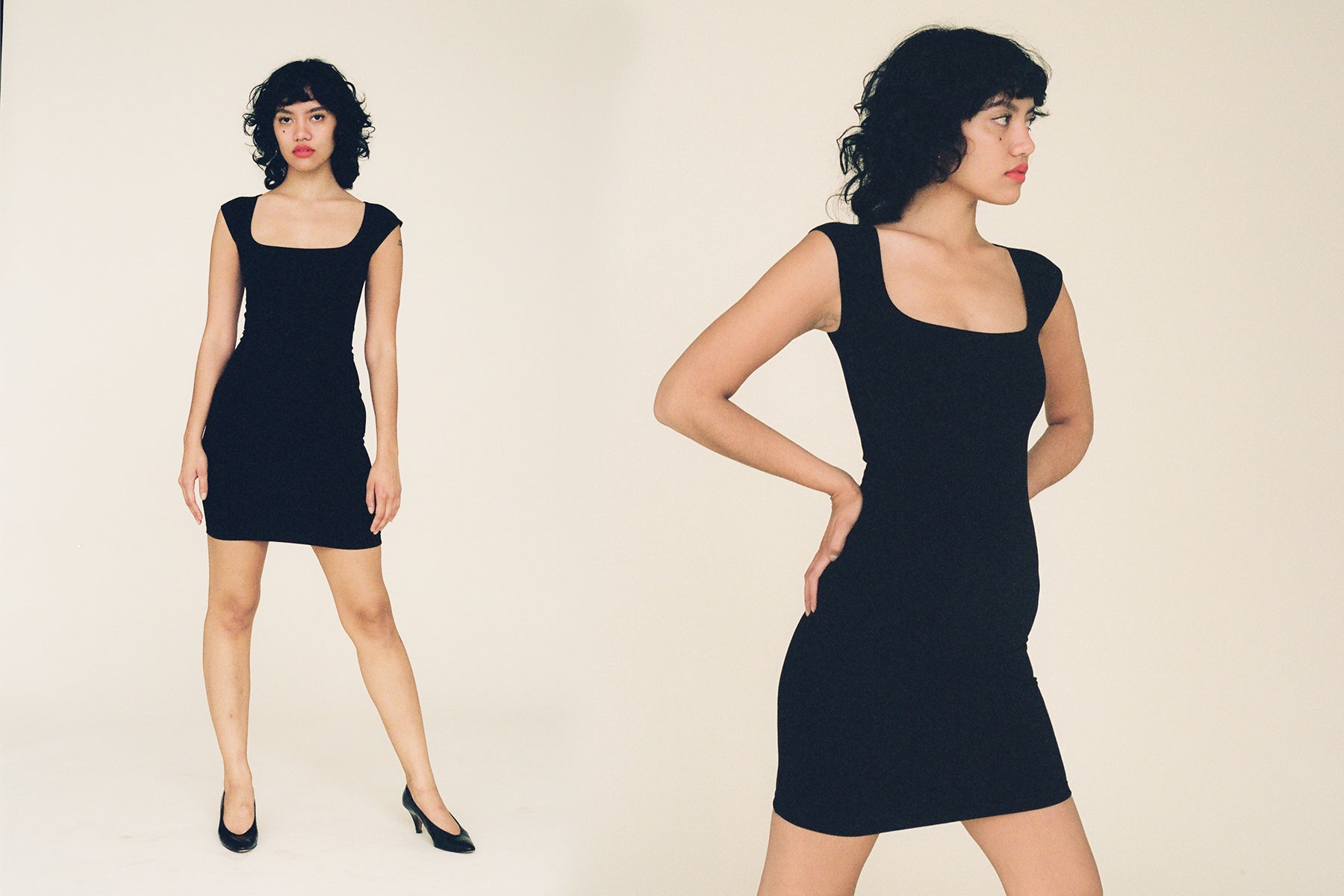 El Tigre Mini Dress - Black (2nd Quality)