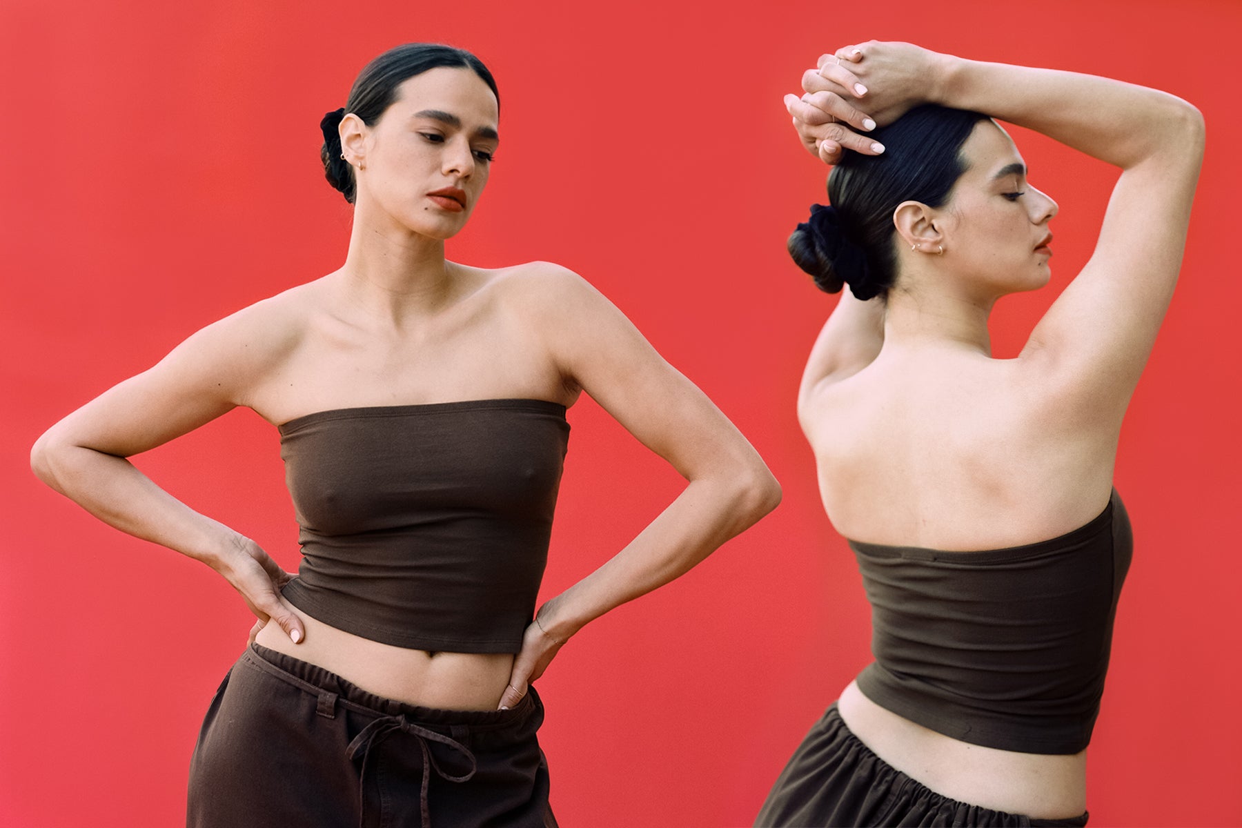 Tube Convertible Top - Chocolate