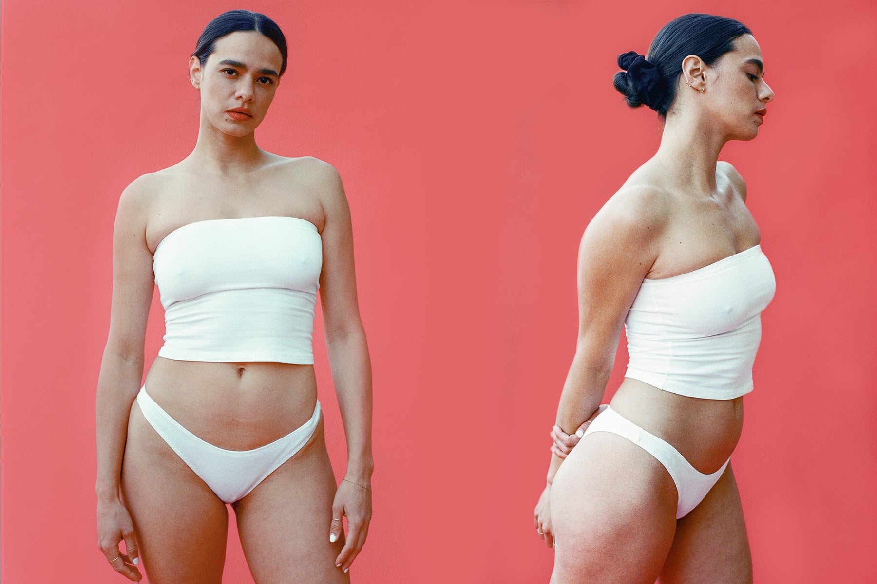 Tube Convertible Top - White