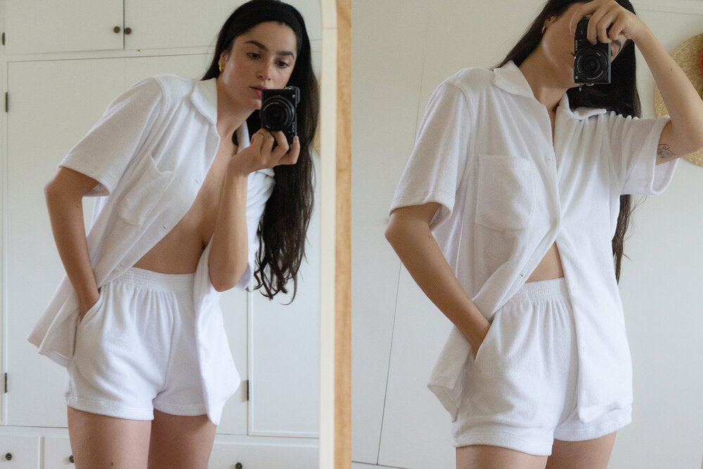Tommy Terry Bowling Shirt - White (2nd Quality)