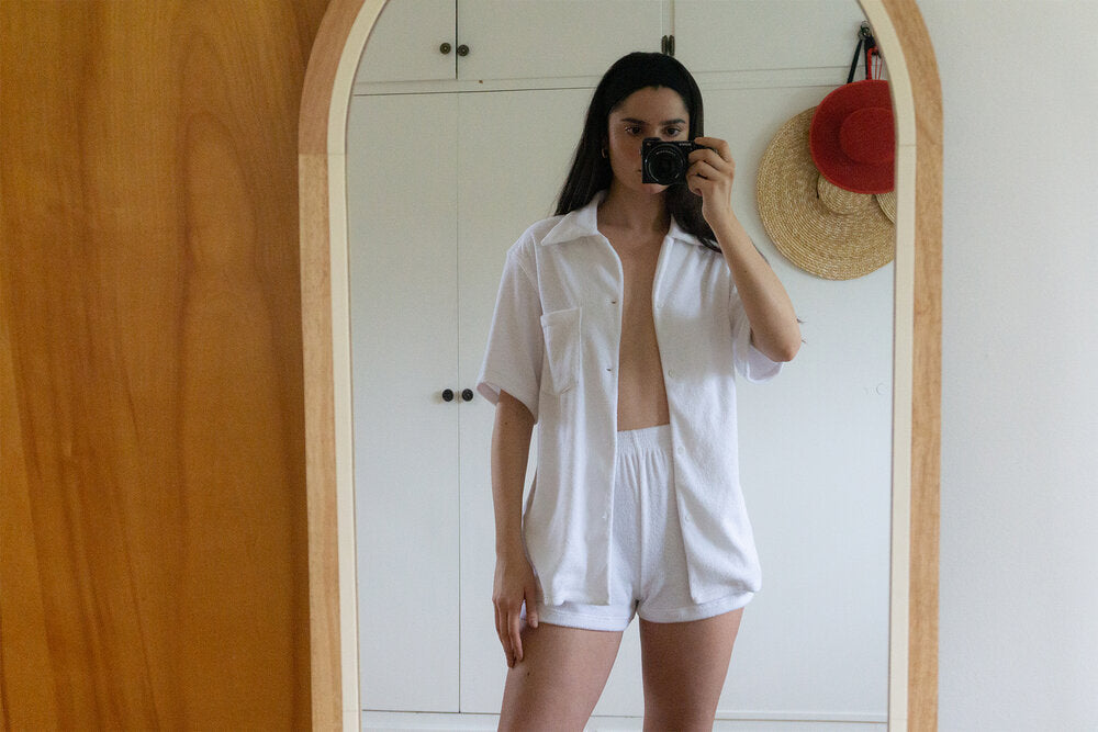 Tommy Terry Bowling Shirt - White (2nd Quality)