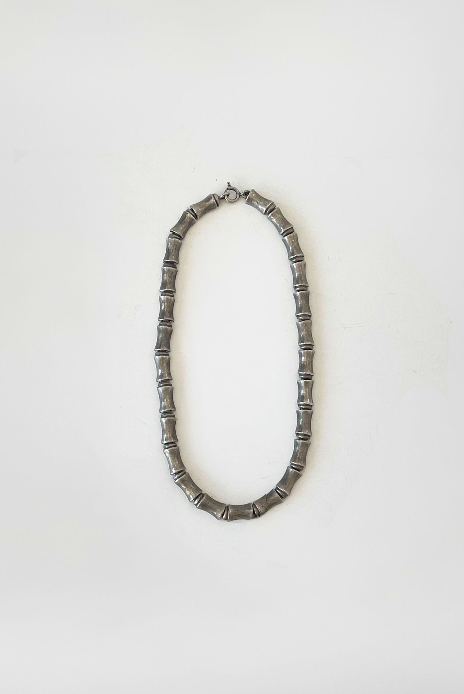 Silver Bamboo Chain
