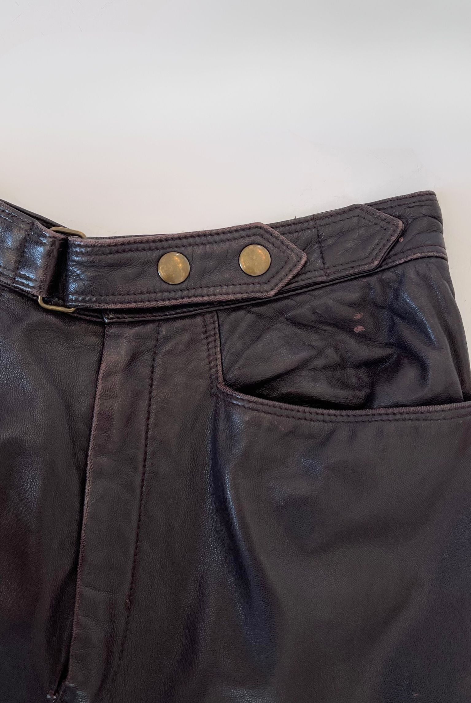 Dana Buchman Leather Pants