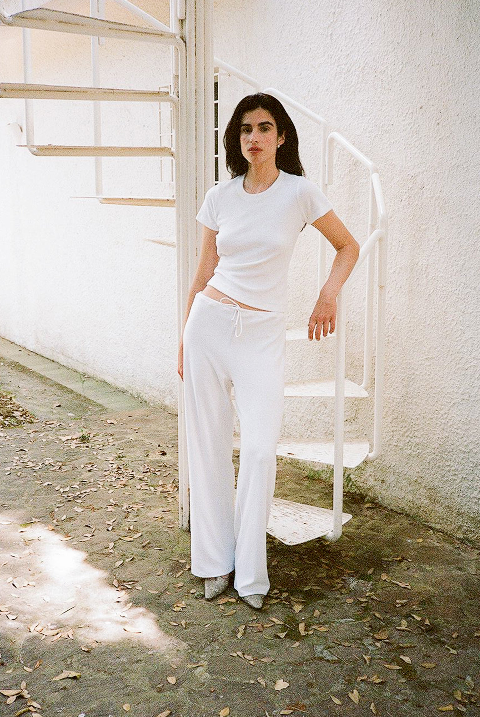 Terry Corsica Tee - White