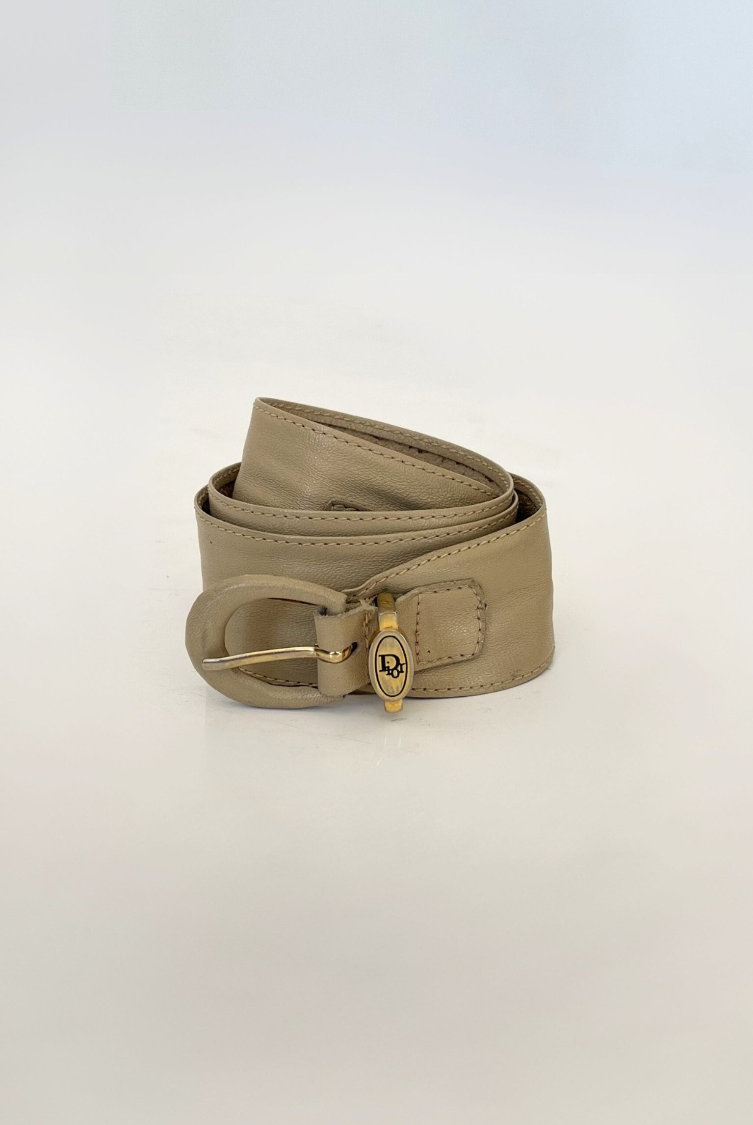 Dior Soft Leather Dress Belt
