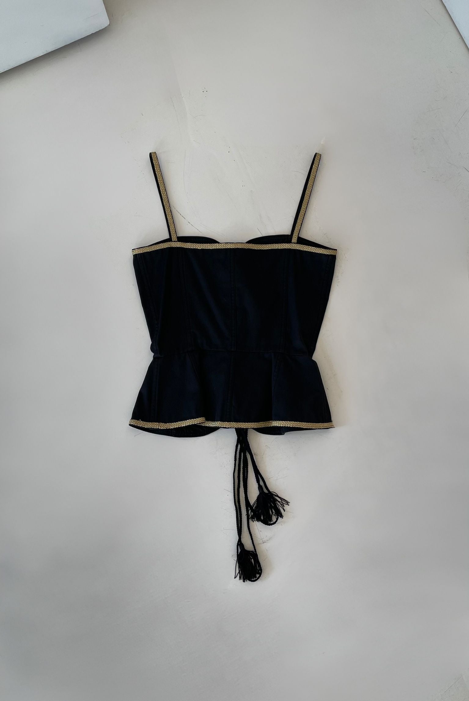 Yves Saint Laurent Rive Gauche 1977 Russian Collection Corset