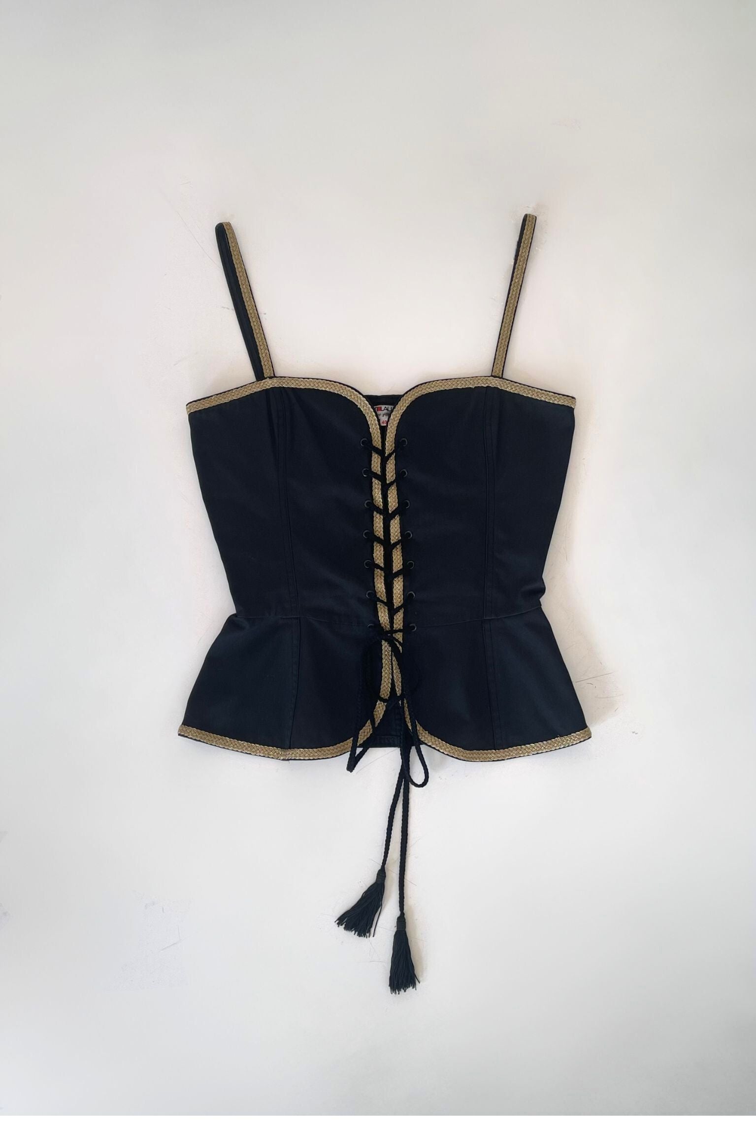 Yves Saint Laurent Rive Gauche 1977 Russian Collection Corset