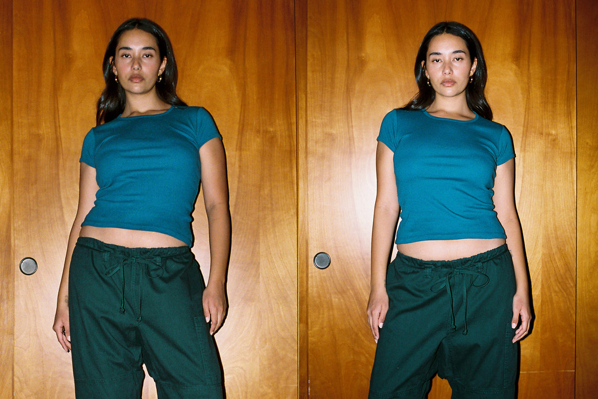 Bellevue Tee - Dark Teal | GIL RODRIGUEZ