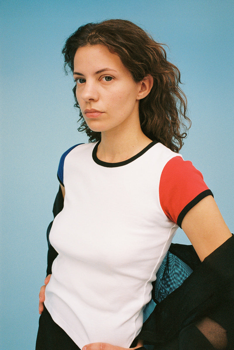 Color Block Bellevue Tee - Mondrian