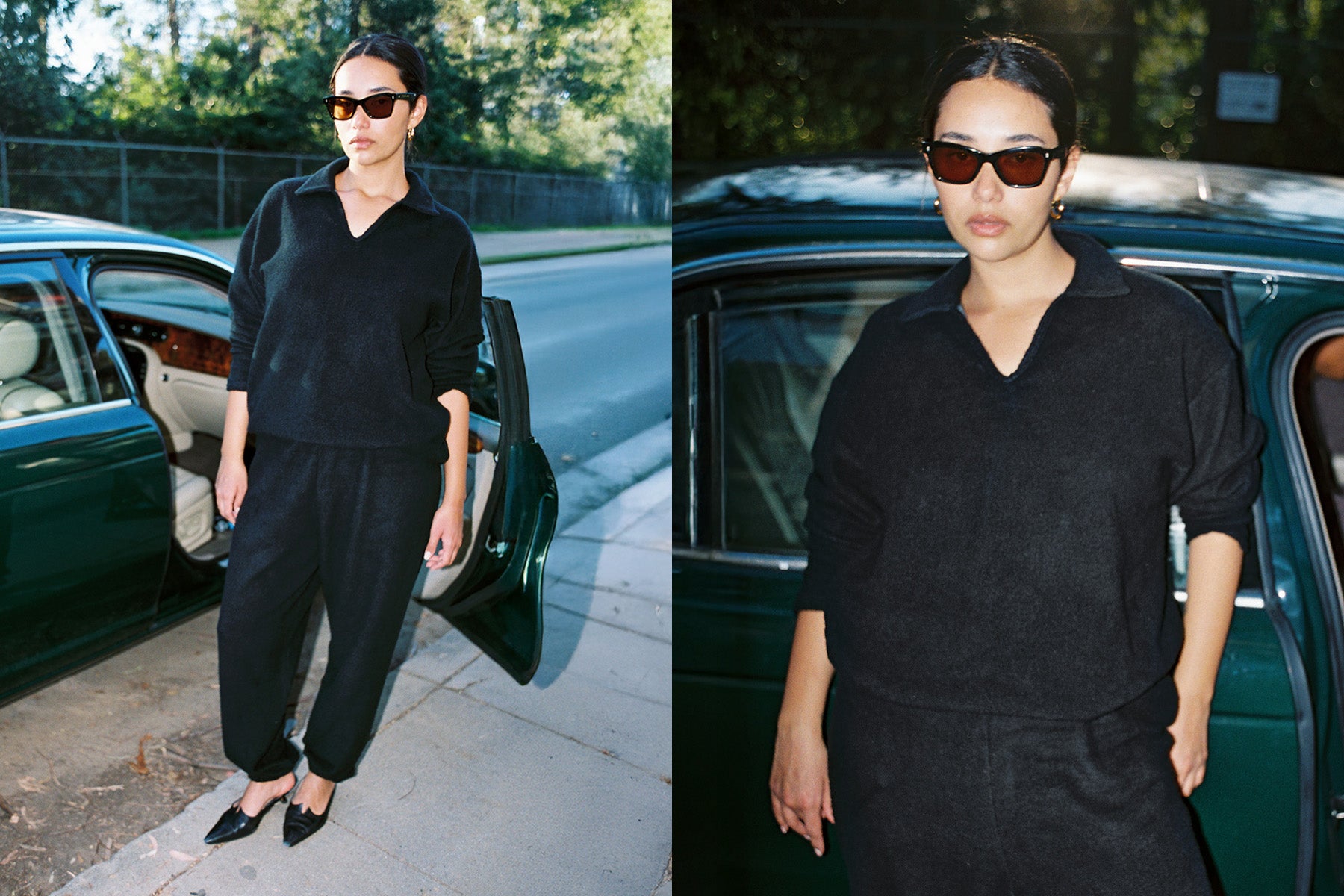 Sherpa Hugh L/S Top - Black