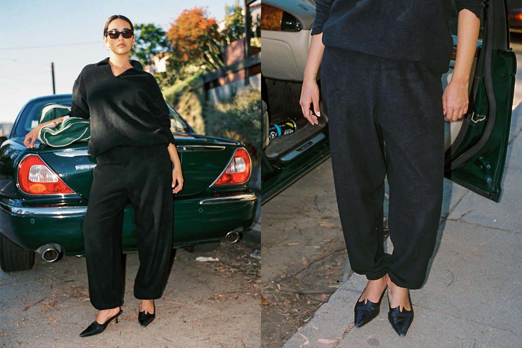 Sherpa Big Sweatpant - Black