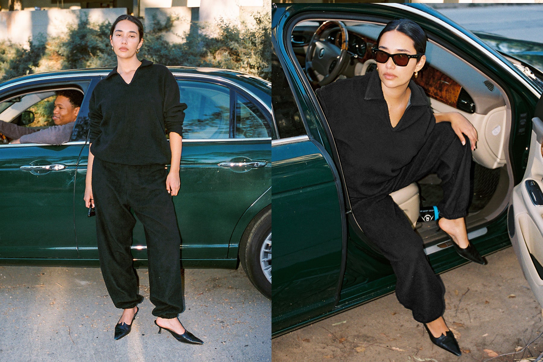 Sherpa Big Sweatpant - Black