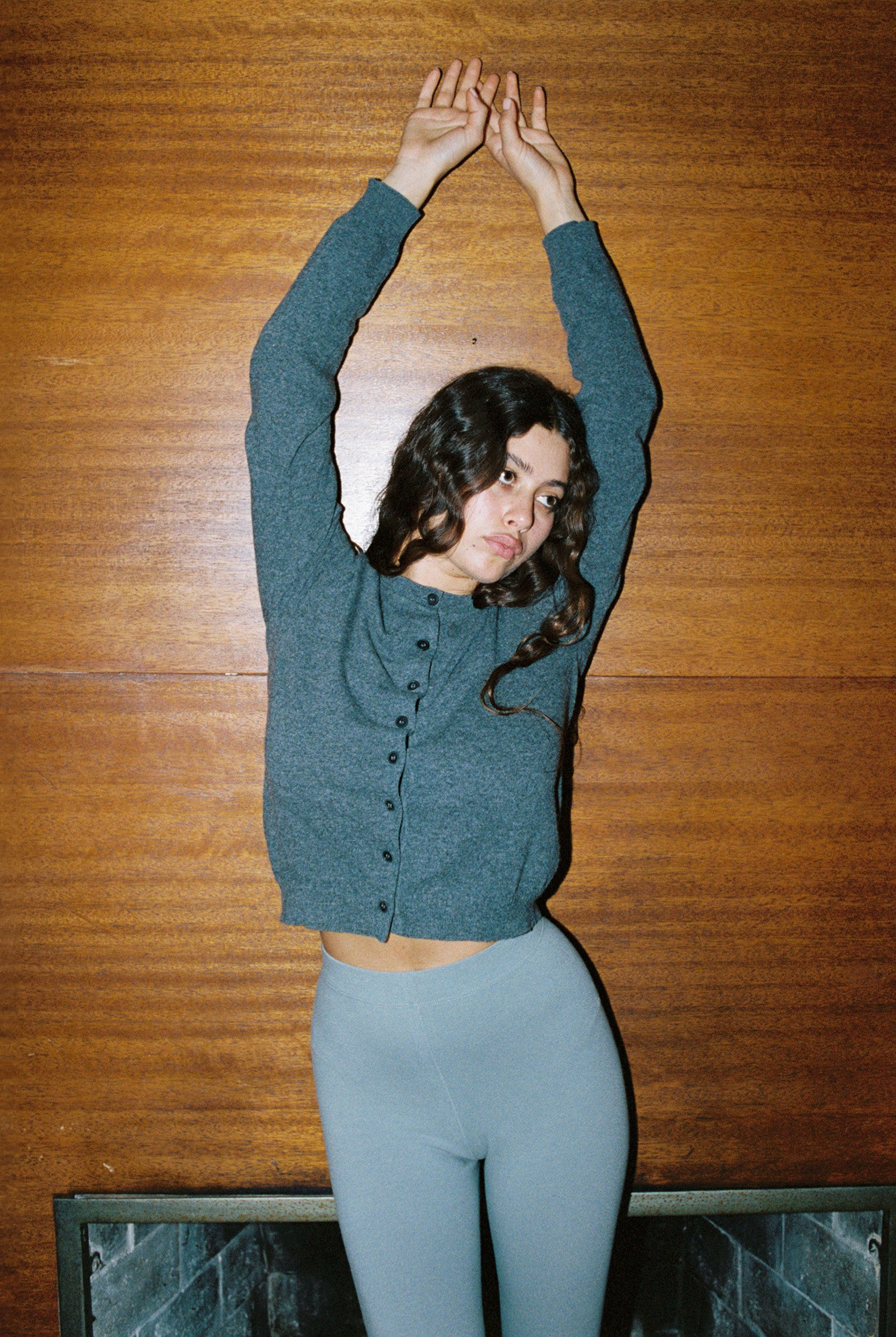 Tricot x Gil Rodriguez Cashmere Cardigan - Charcoal