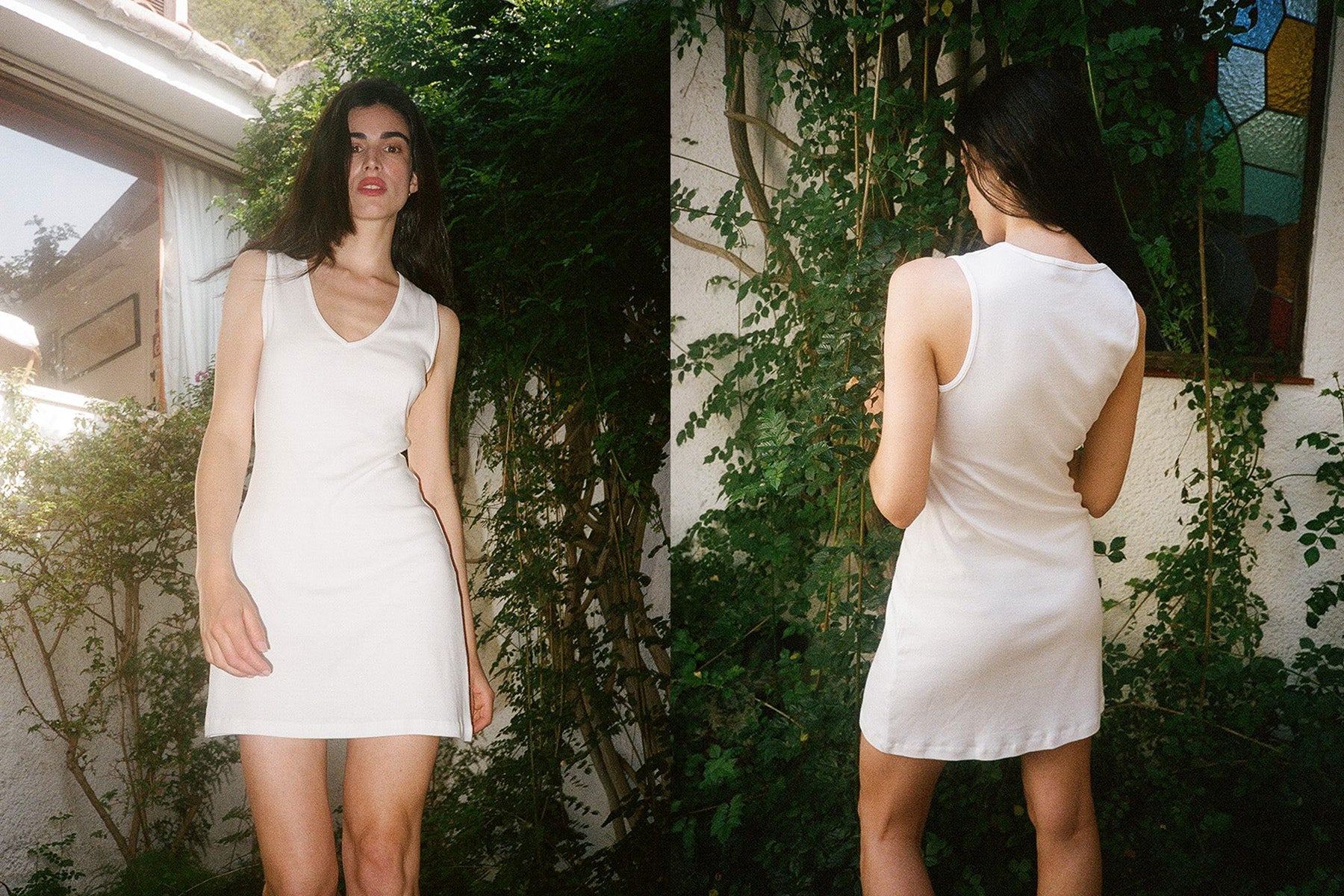 Carrie Mini Dress - White