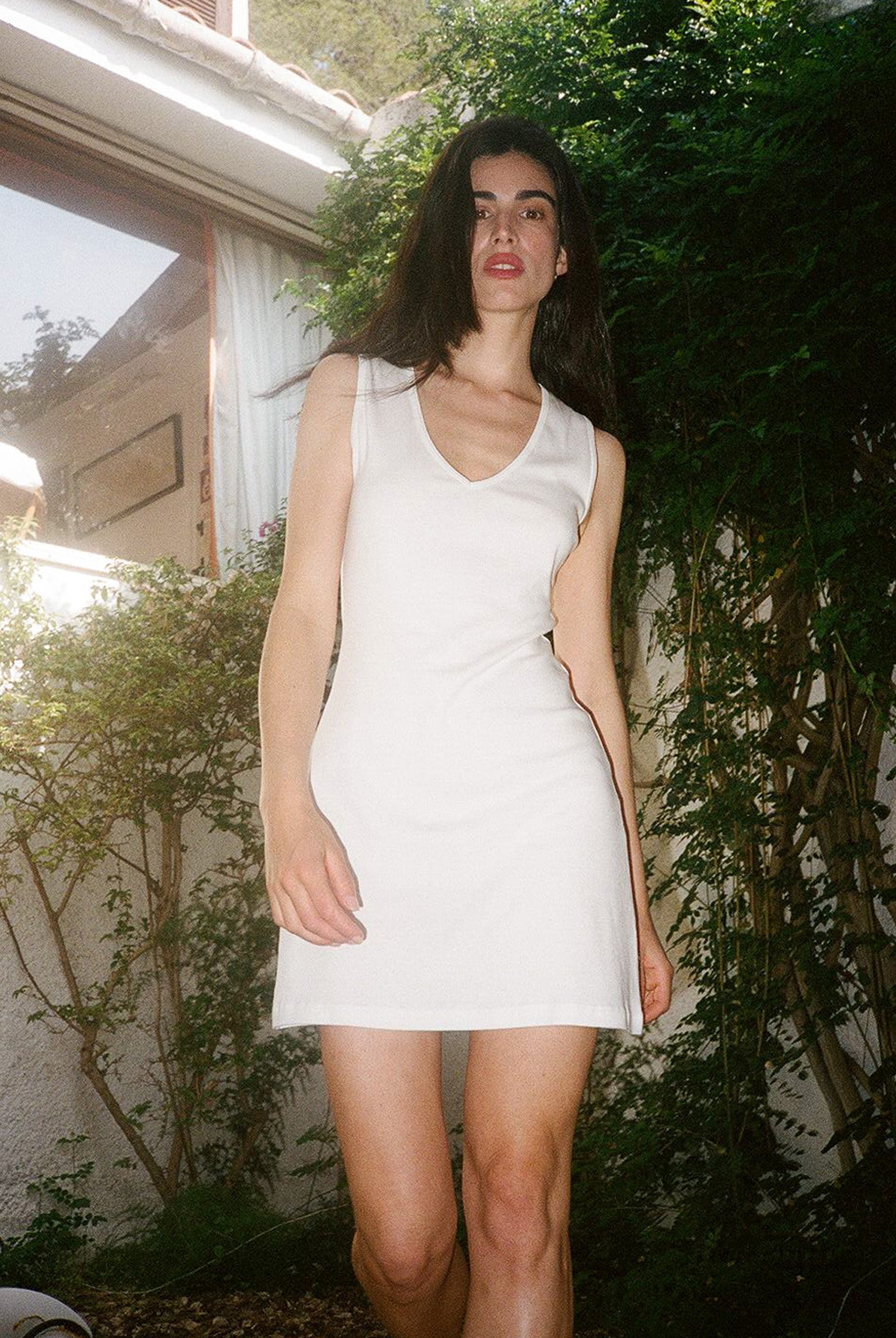 Carrie Mini Dress - White