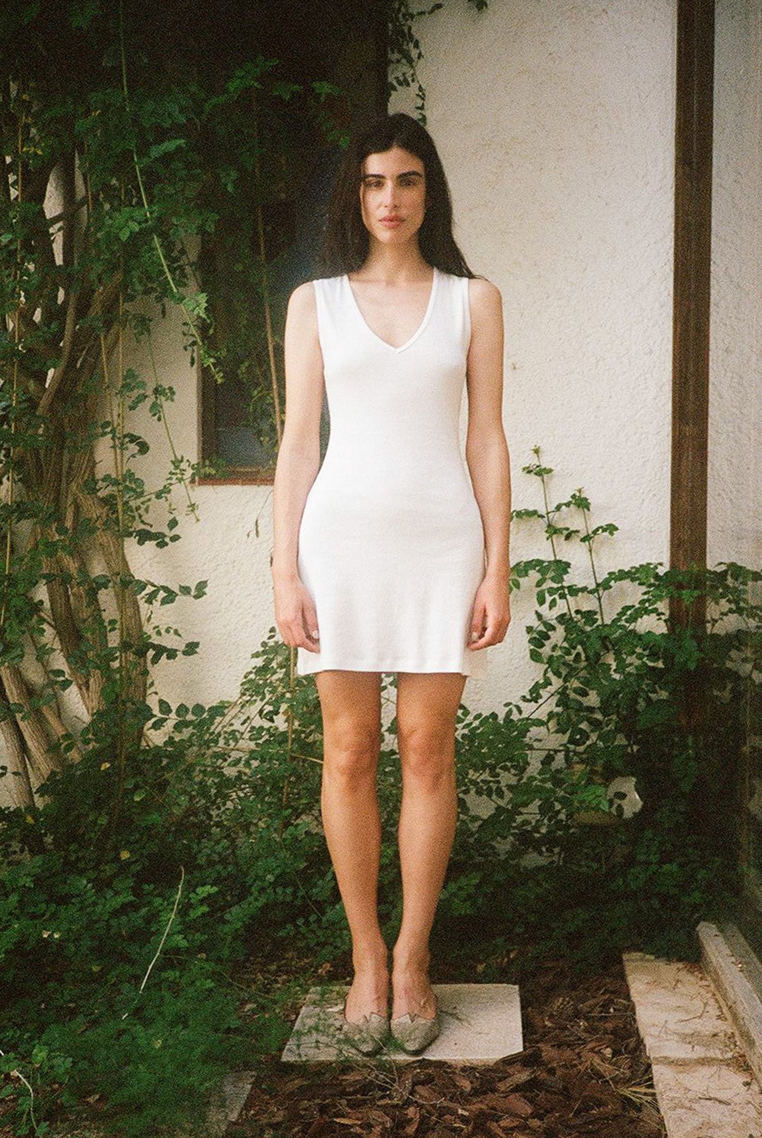 Carrie Mini Dress - White