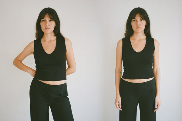 Carrie Tank - Black | GIL RODRIGUEZ