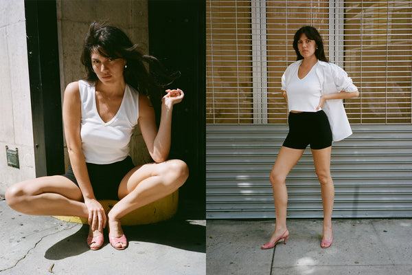 Carrie Tank - White | GIL RODRIGUEZ