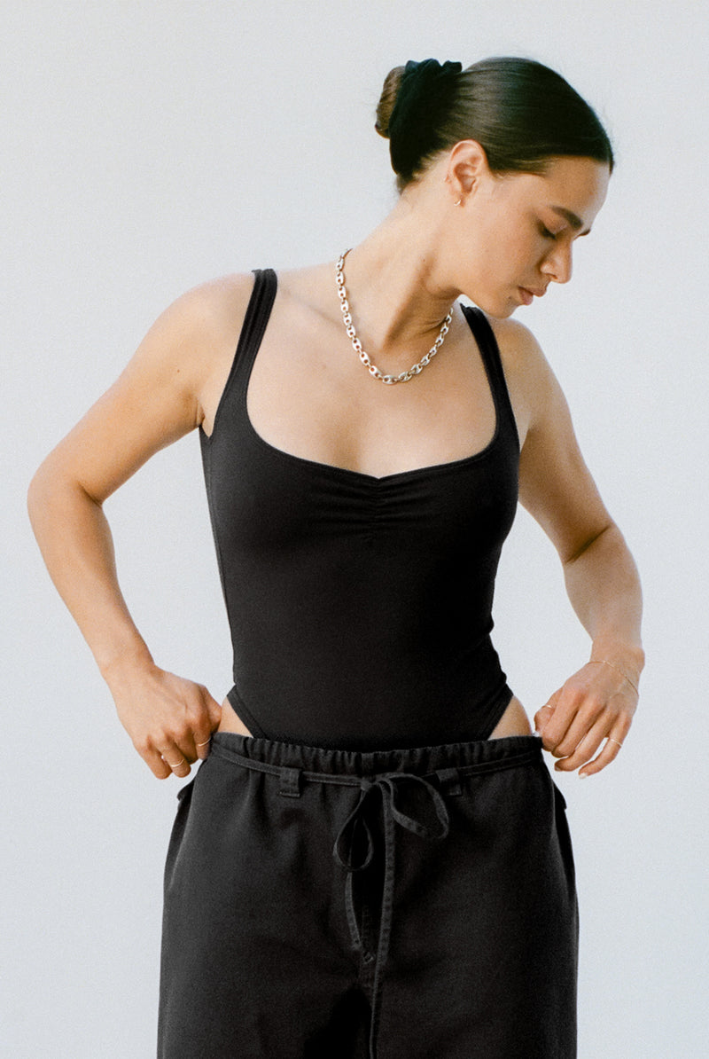 Corazon Bodysuit - Black – GIL RODRIGUEZ
