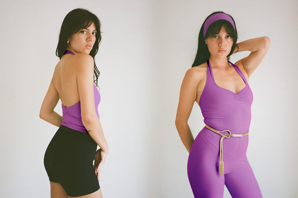 Corazon Halter Top - Fig | GIL RODRIGUEZ