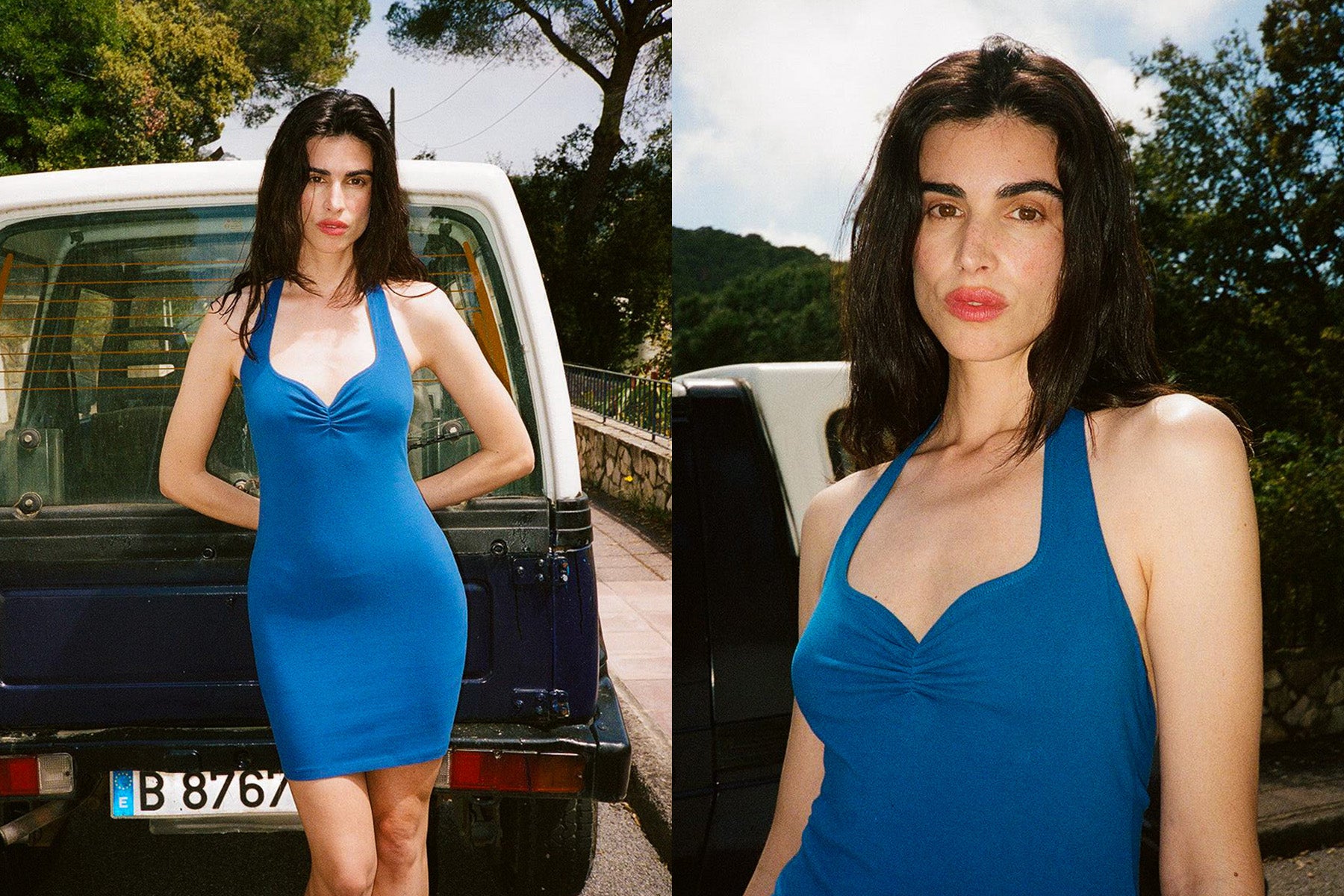 Corazon Mini Dress - Lapis