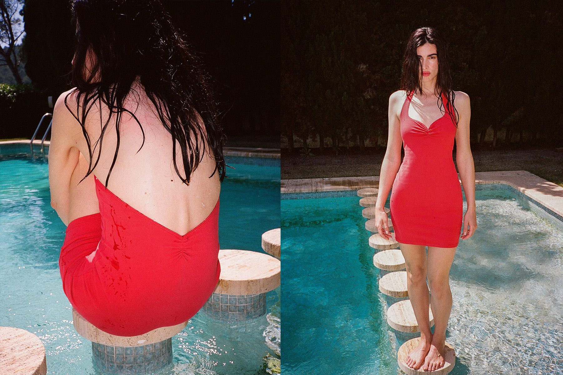 Corazon Mini Dress - Tomate
