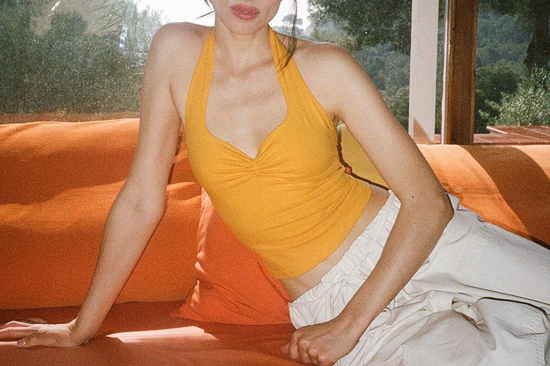 Corazon Halter Top - Honey