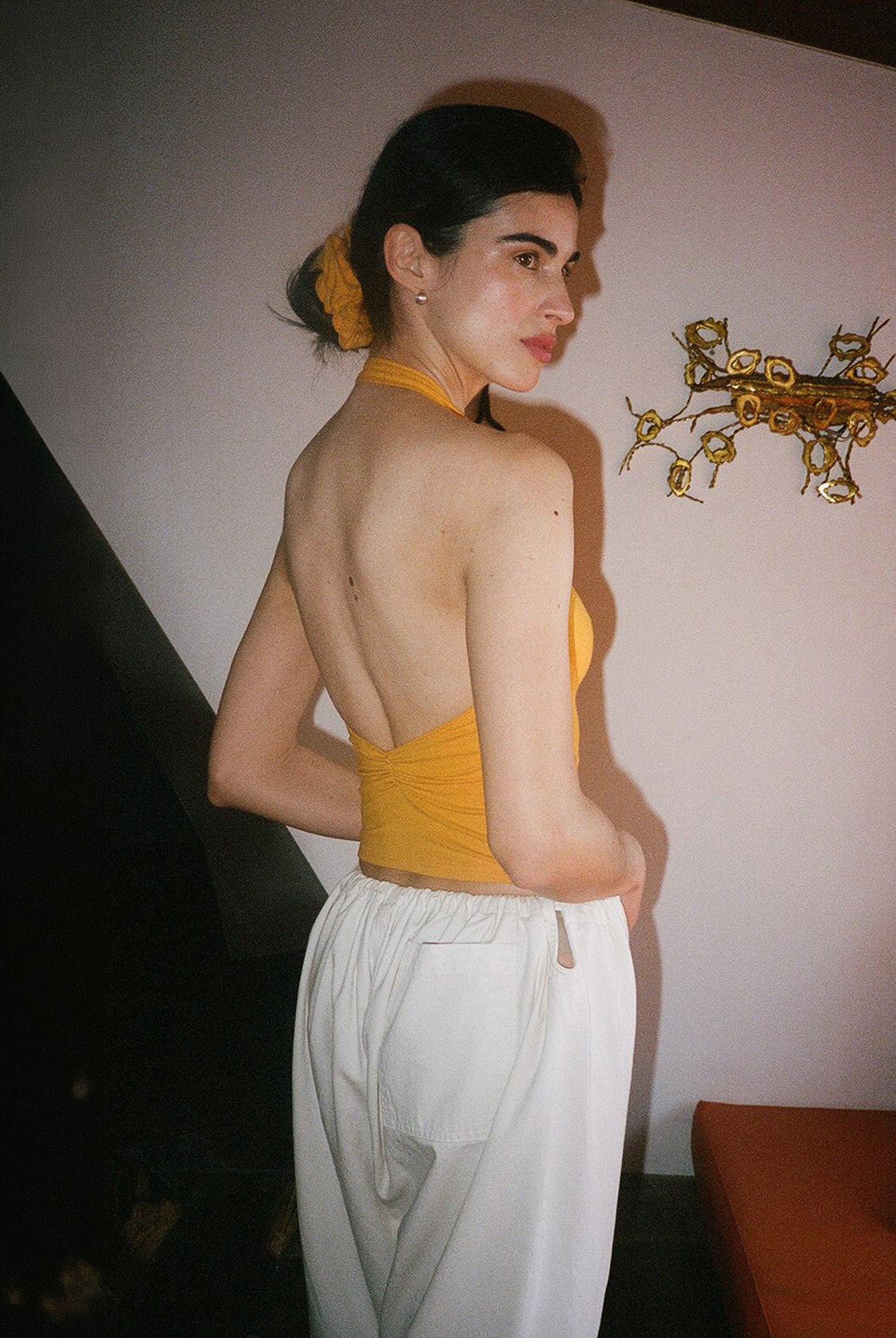 Corazon Halter Top - Honey