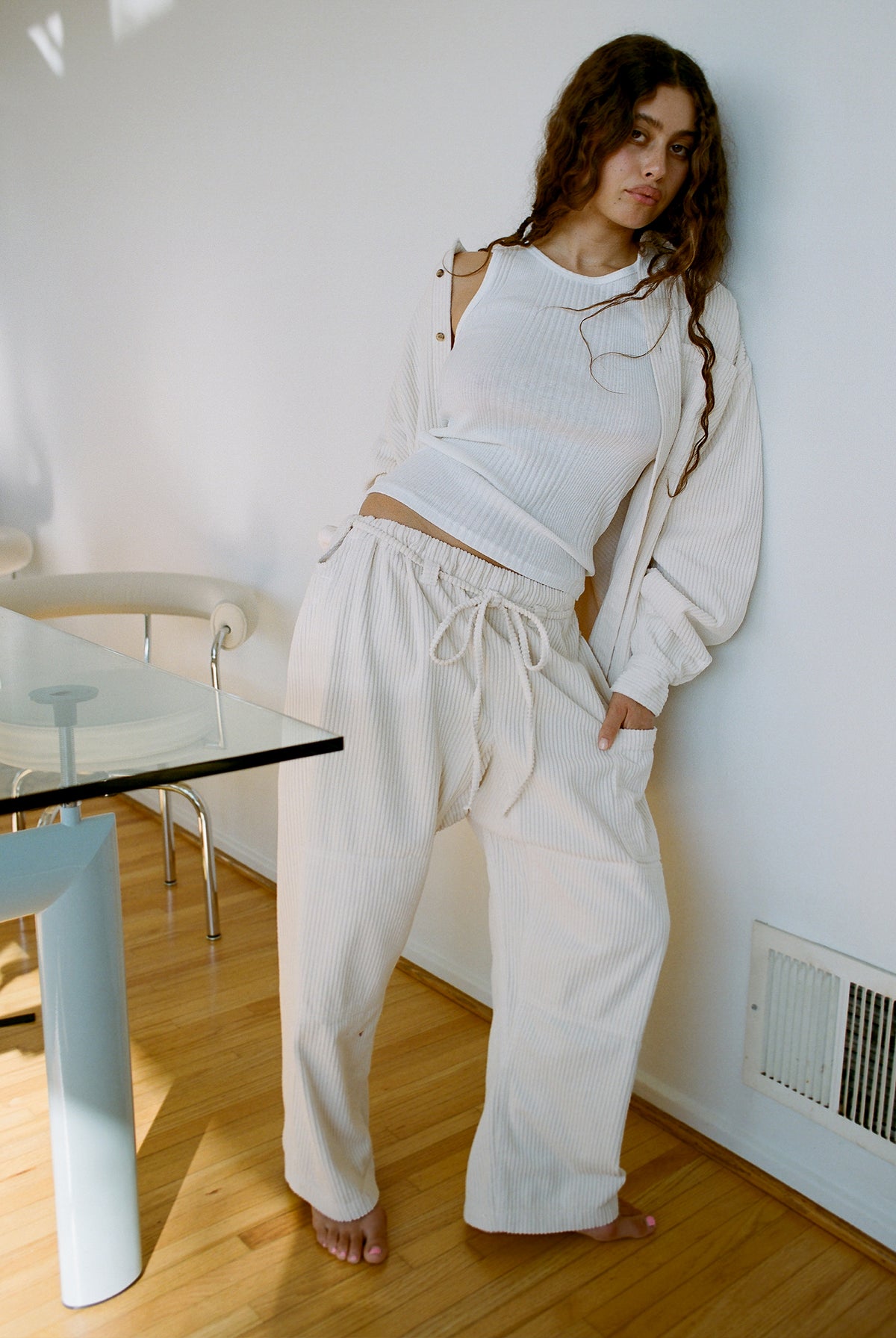 Corduroy Lou Pant - Birch