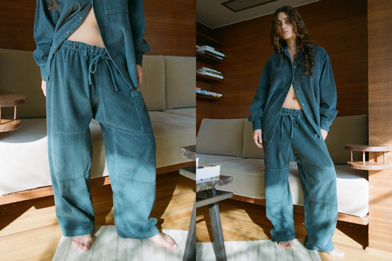 The Corduroy Lou Pant - Scarab