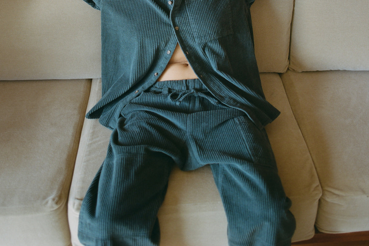 Corduroy Lou Pant - Scarab