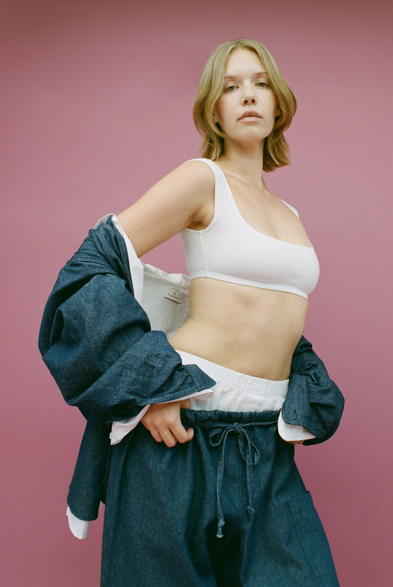 Denim Lou Pant - Dark Wash