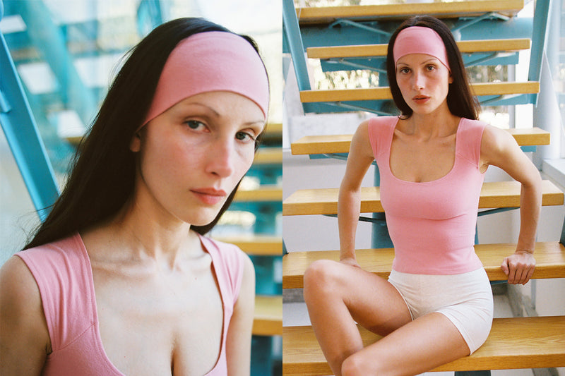 Stretch Headband - Blush